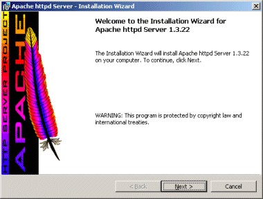 Apache httpd Server Installer 1