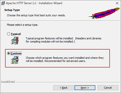 Apache httpd Server Installer 5