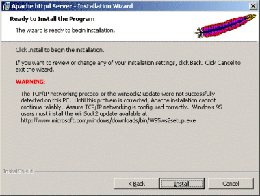 Apache httpd Server Installer 7