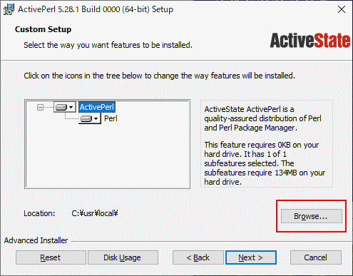 ActivePerl Installer 3