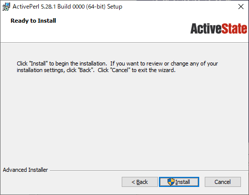 ActivePerl Installer 5